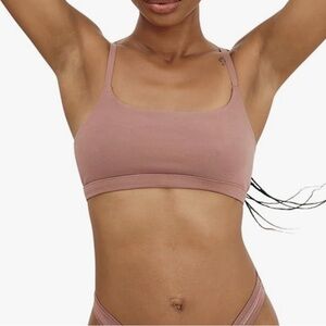 Organic Basics Women's Flex Scoop-Neck Cotton Bralette